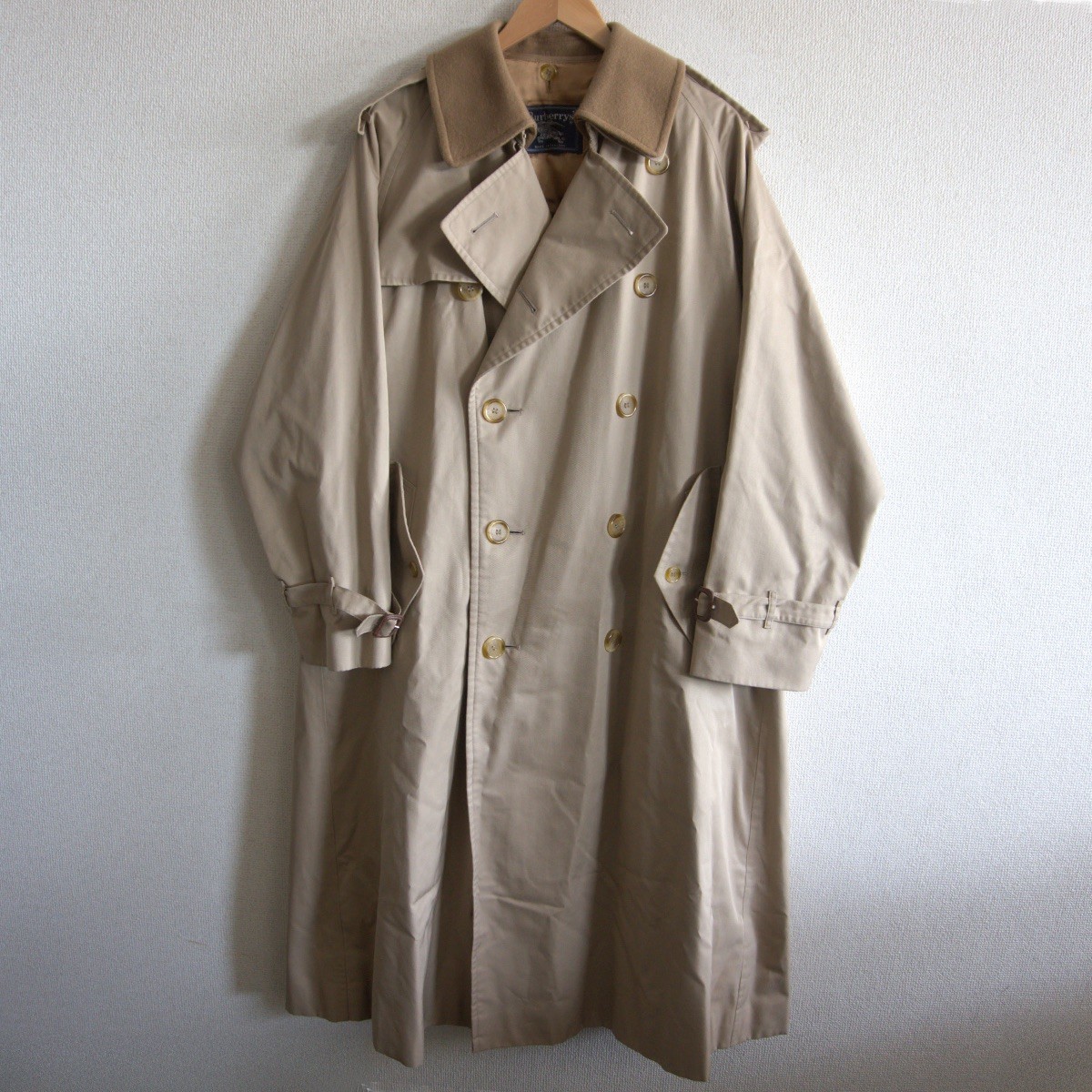 【SIZE50/一枚袖】 vintage Burberrys【80S～90S トレンチ21 トレンチコート】 イングランド製  26050772