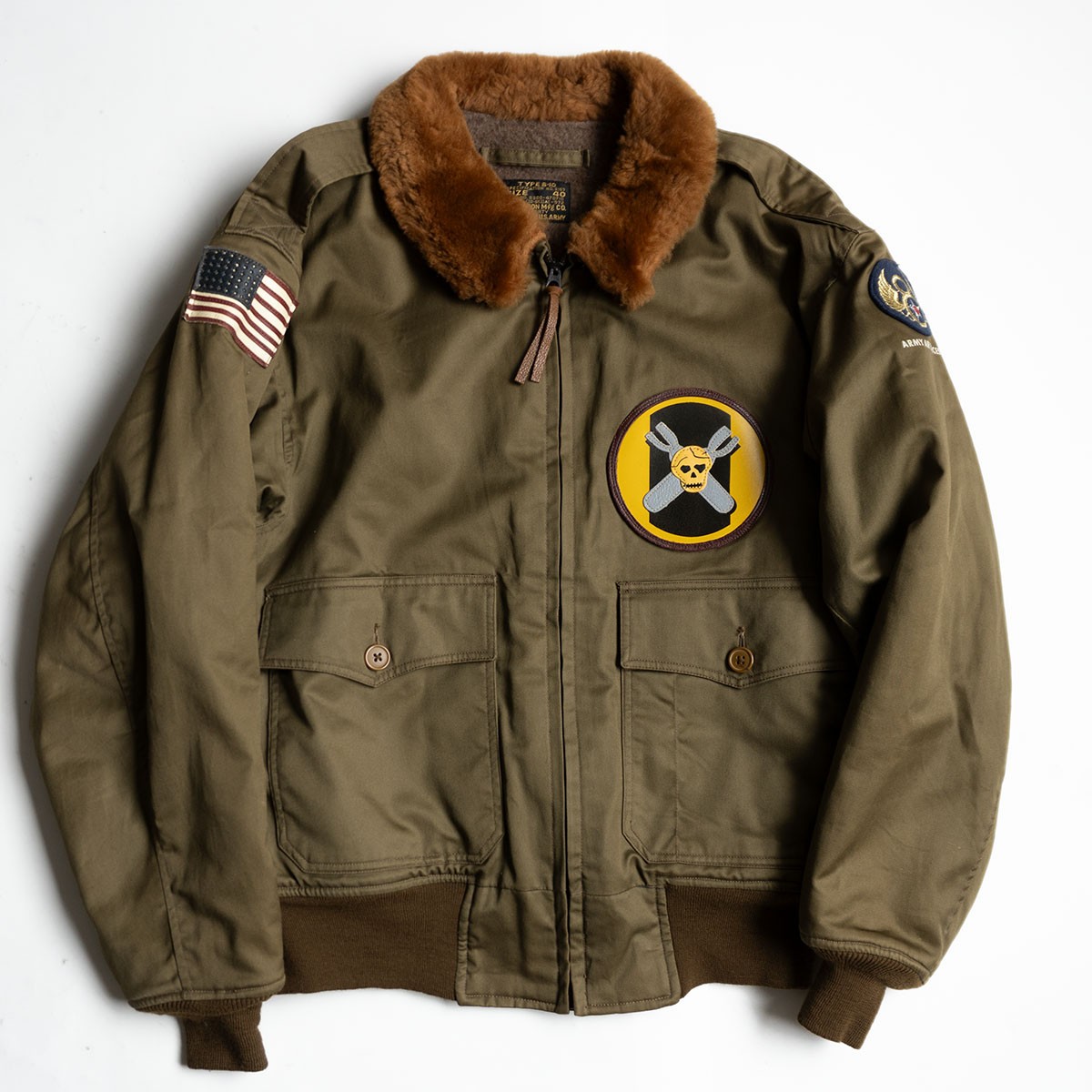 【美品】BUZZ RICKSON’S【B-10 航空 上衣】40 バズリクソンズ 26060333