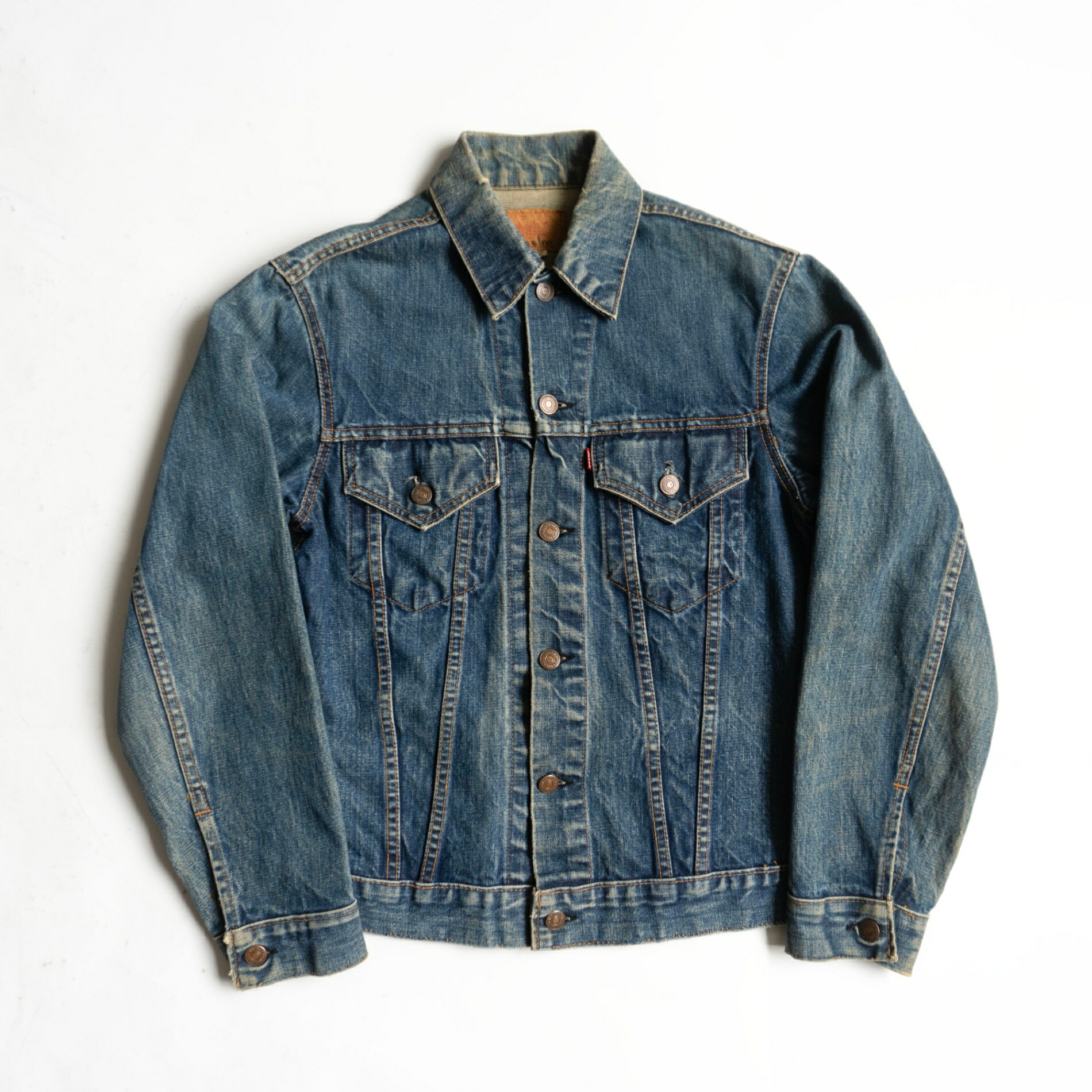 【雰囲気抜群】 LEVI'S 【60s /70505 4th ビッグＥ デニムジャケット 】リーバイス ヴィンテージ s2606034｜OLD BOY SHOP
