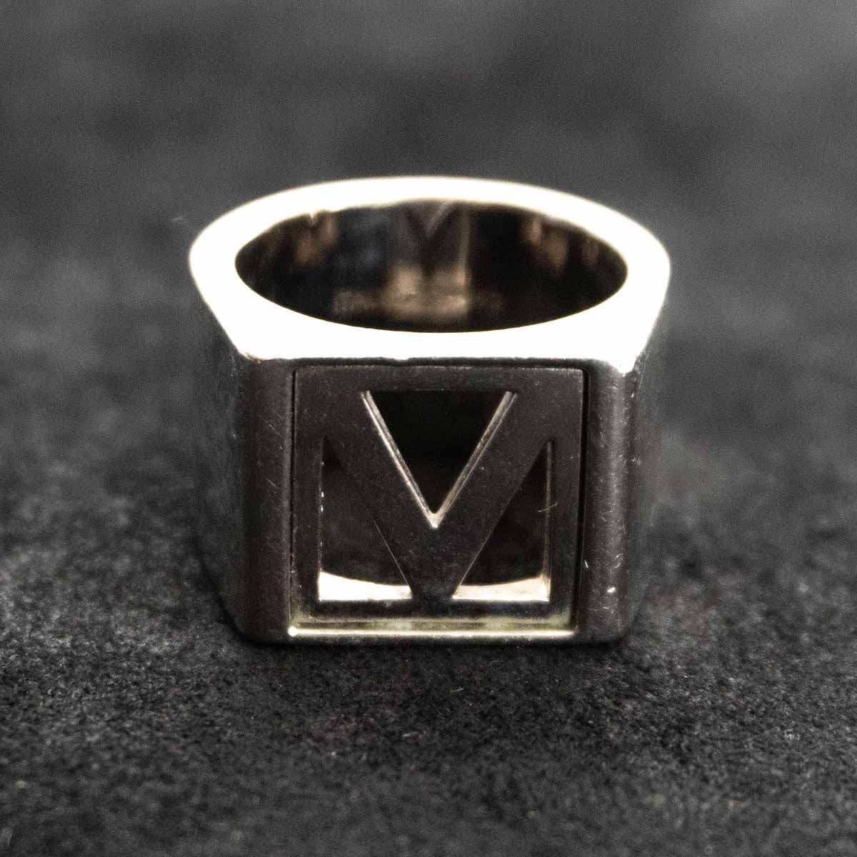 【雰囲気抜群】LOUIS VUITTON【M61992 Vスクエアリング】M 19号 ルイヴィトン 26060156｜OLD BOY SHOP
