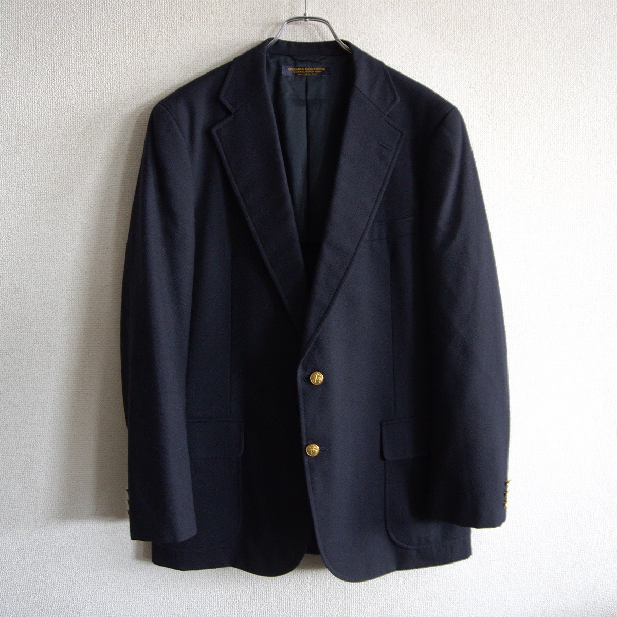 【最御膳上等品】BROOKS BROTHERS【テーラードジャケット /紺ブレ】YA8 金名取り草 ブルックスブラザーズ スポーツジャケット 26060528