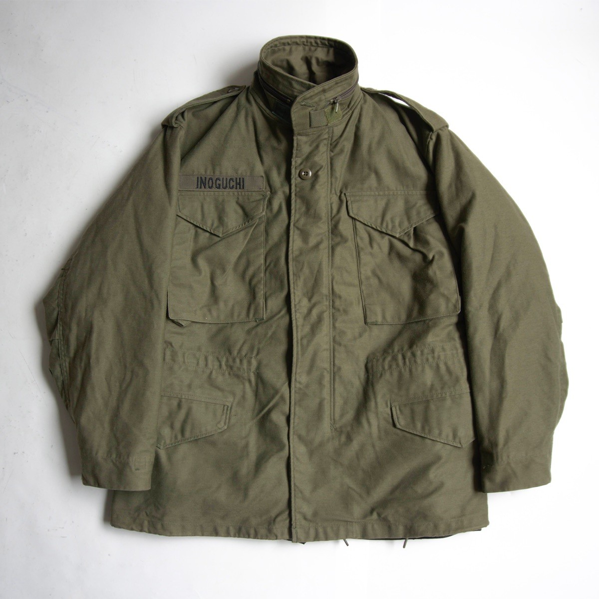 【美品/80s】US ARMY【M-65 3rd 活動の領域上衣】SMALL-SHORT 80日付け 古着 26060567