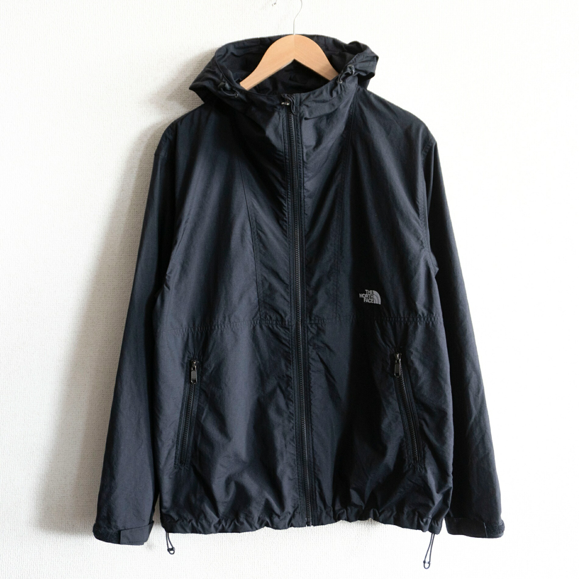 【美品】THE NORTH FACE【CONPACT JACKET/NP72230】L ブラック コンパクトジャケット ノースフェイス 26060652｜OLD BOY SHOP
