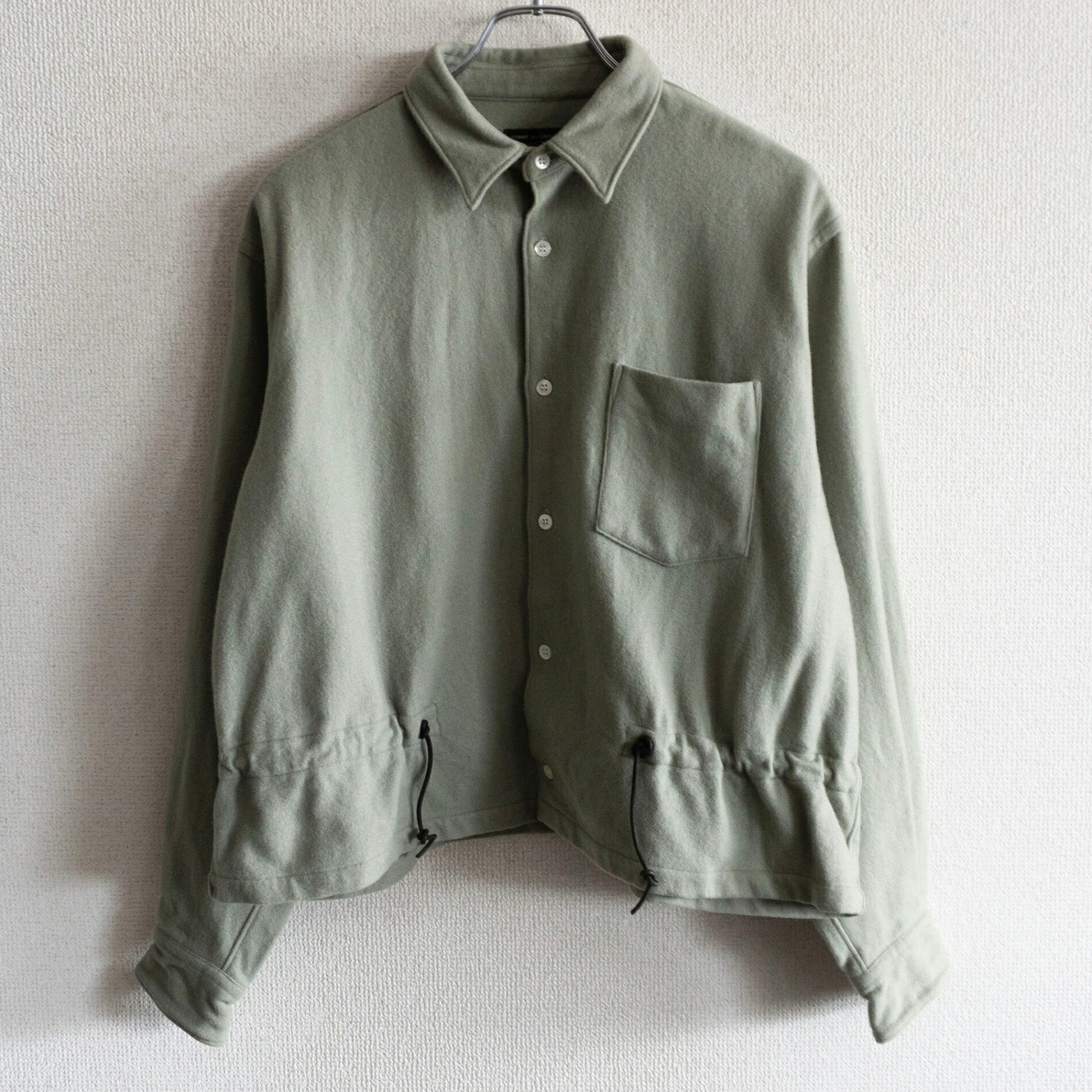 【90s/アーカイブ】COMME des GARCONS HOMME PLUS【ショート丈 ウール シャツ】コムデギャルソン オムプリュス 26060588|OLD BOY SHOP