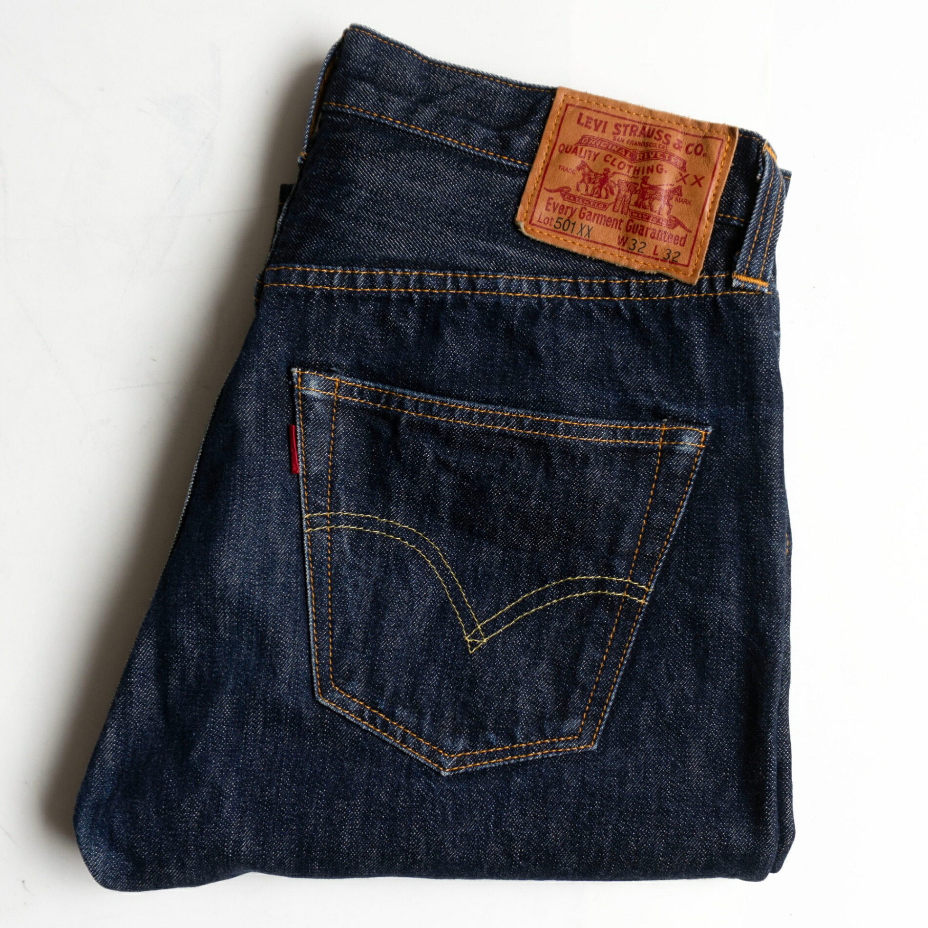 【美品濃紺/アメリカ製】 LEVI'S VINTAGE CLOTHING【 47501 / 501XX デニムパンツ 】32×32 47501-0117 リーバイス wsm 26060863|OLD BOY SHOP