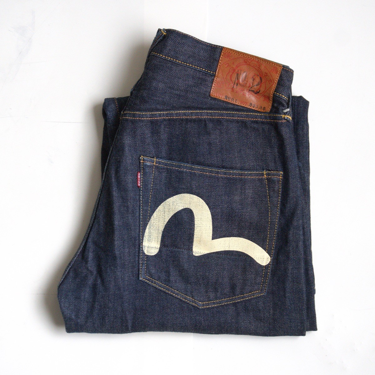 【美品/濃紺】EVISU 【LOT.2001 デニムパンツ】33&times;35 エビス ジーンズ カモメ 26060820｜OLD BOY SHOP