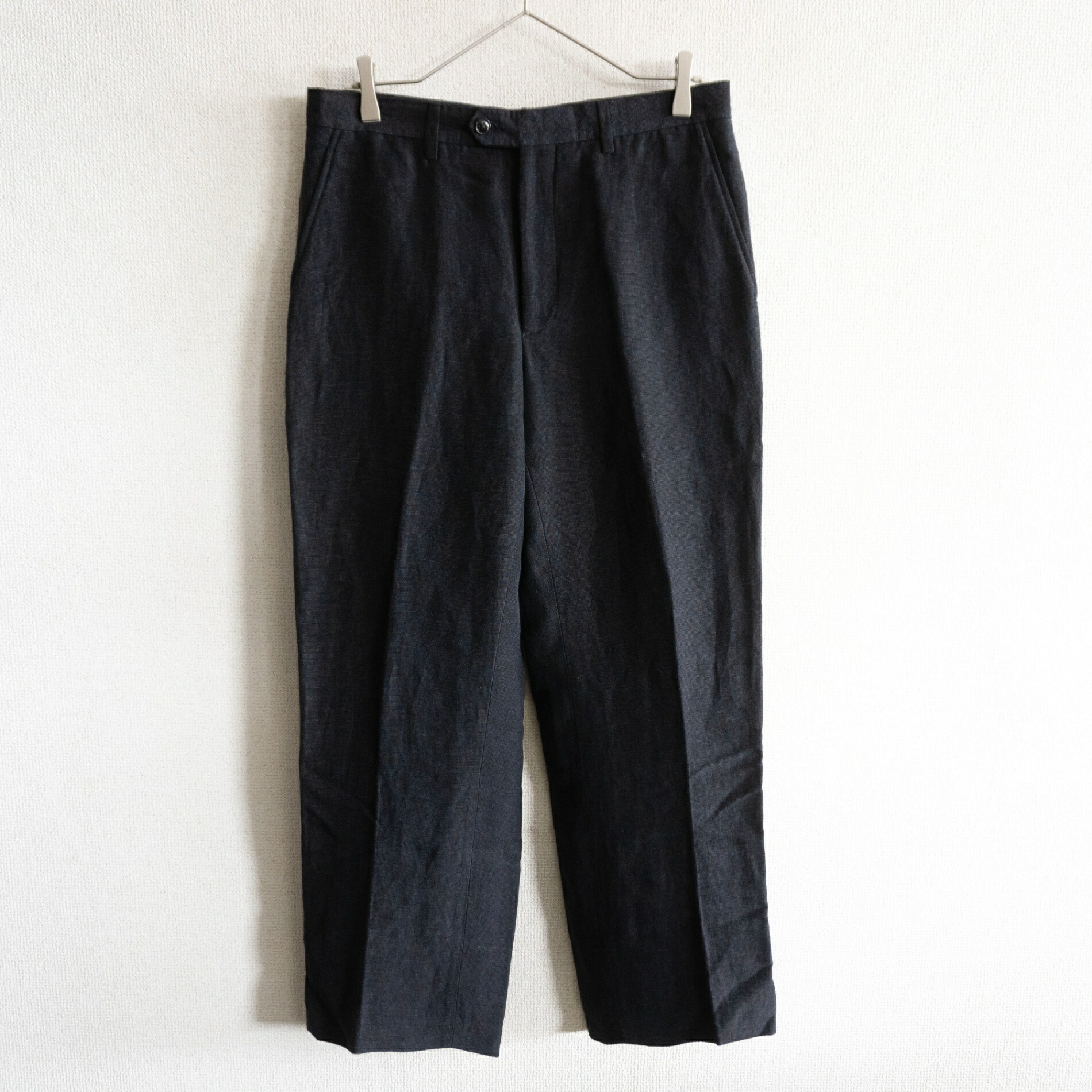 【美品】GIORGIO ARMANI【スラックスパンツ】ブラック ジョルジオアルマーニ 26070033|OLD BOY SHOP