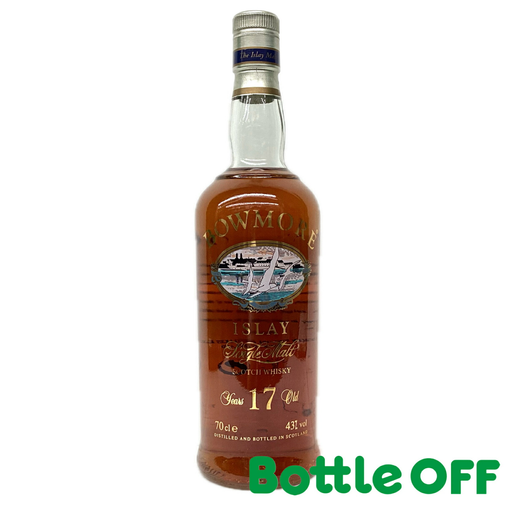 BOWMORE ボウモア17年 カモメラベル 750ml 楽天市場】ウイスキー Bowmore ボウモア 17年 カモメラベル