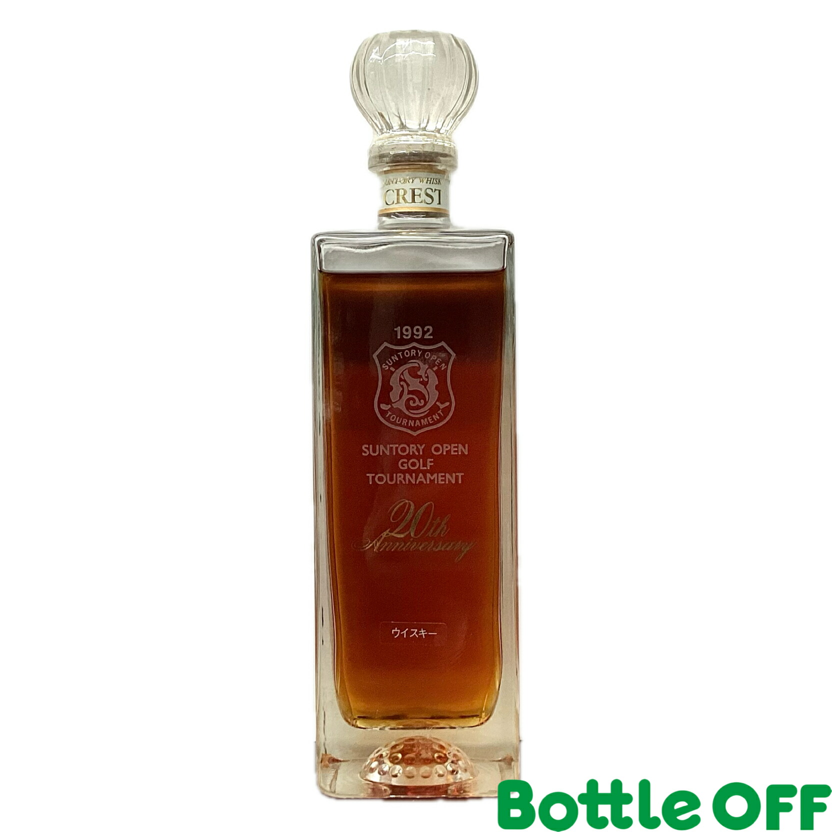 サントリー クレスト オープンゴルフトーナメント 20周年記念 Suntory Crest Open Golf Tornament 20th 43% 700ml シングルモルト スコッチウイスキー 【二次流通品】 13,651円