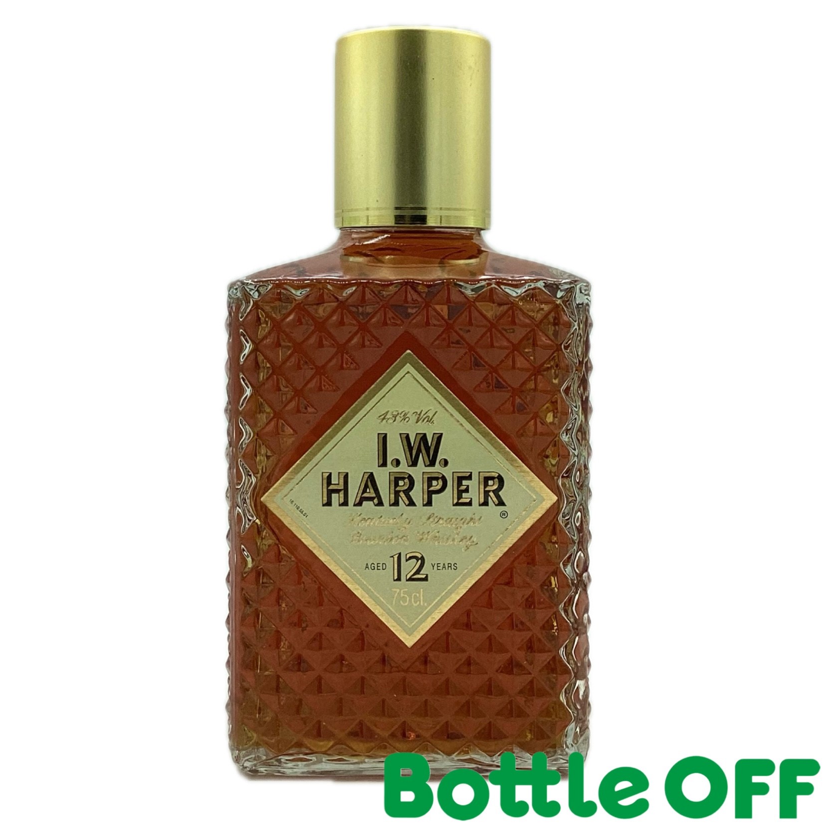 楽天市場】【未開栓】I.W.HARPER IWハーパー 12年 旧ラベル