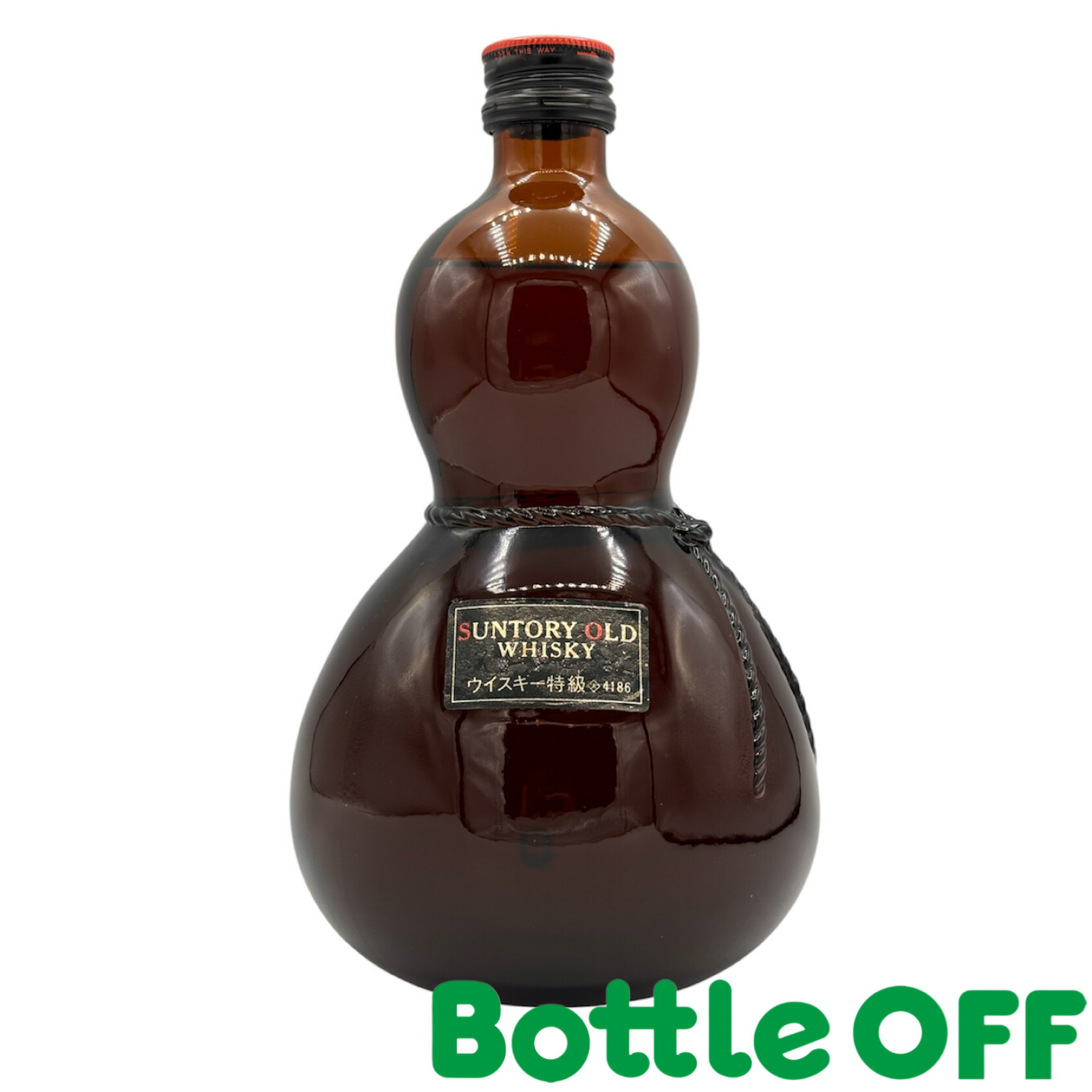 【未開栓】古酒キ SUNTORY OLD WHISKY 特級 ひょうたん サントリーオールド 大阪築城400年祭り ひょうたん型 ウィスキー