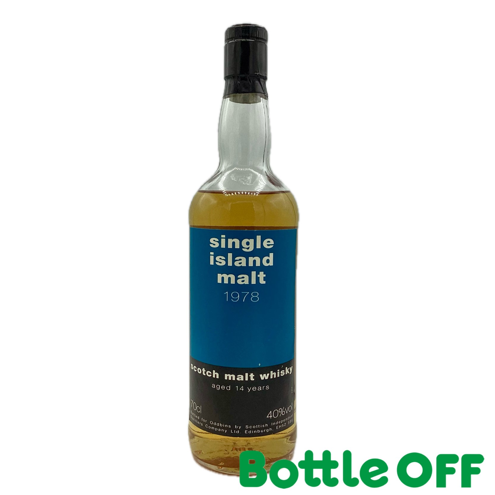 オッドヴィン 1978 シングルアイランドモルト 700ml 40% Oddbins 1978 single island malt オールドボトル ヴィンテージウイスキー 【二次流通品】