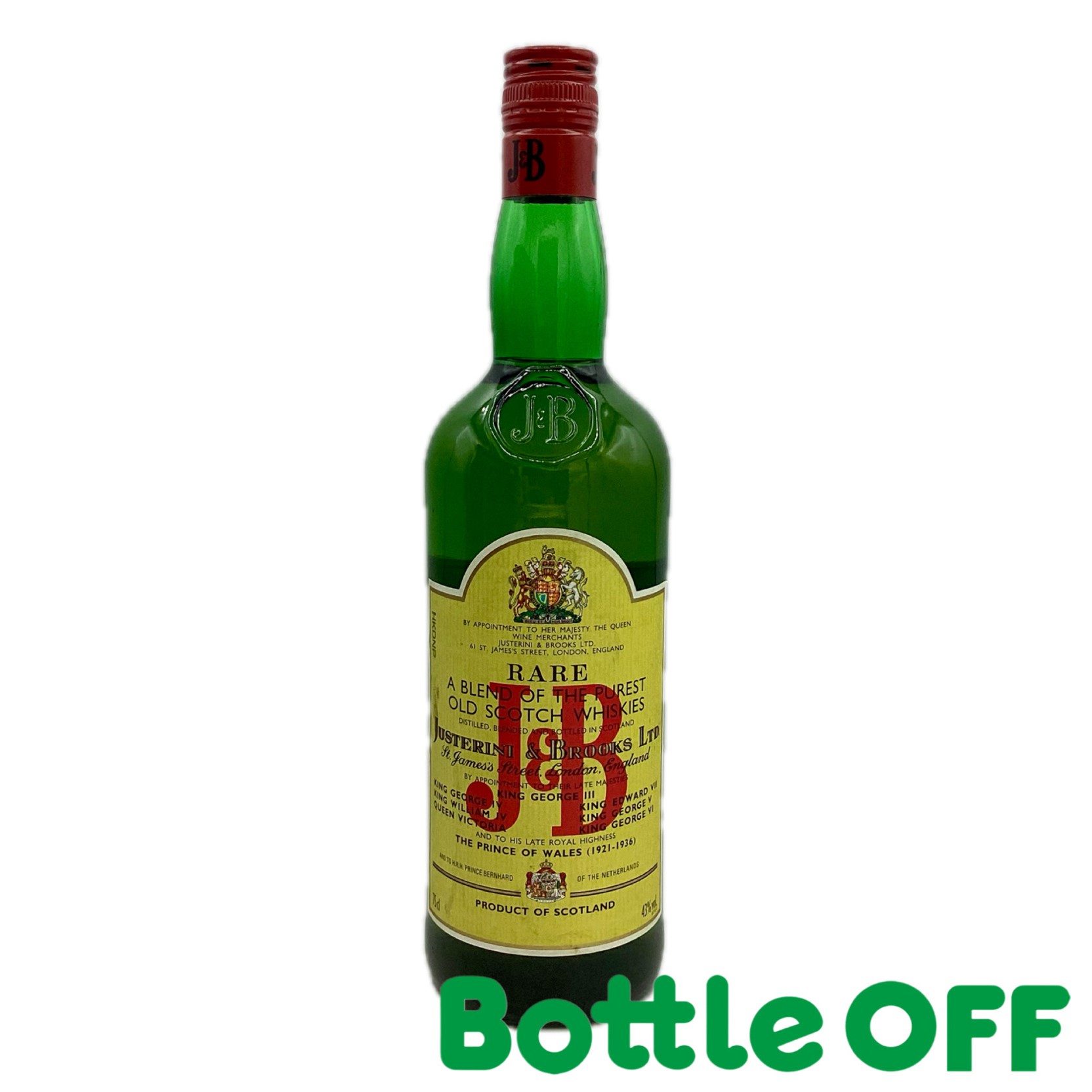 J&B 12年 43度 750ml 正規品 （専用化粧箱入） 楽天市場】【レトロ：特級表示】J&B 12年 43度 750ml 正規品