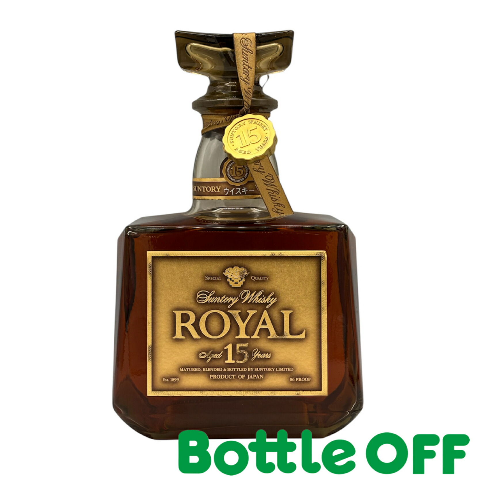 kyサントリー ロイヤル 15年 SRDD1 750ml 楽天市場】(希少・終売品・レトロ) サントリー ローヤル 15年
