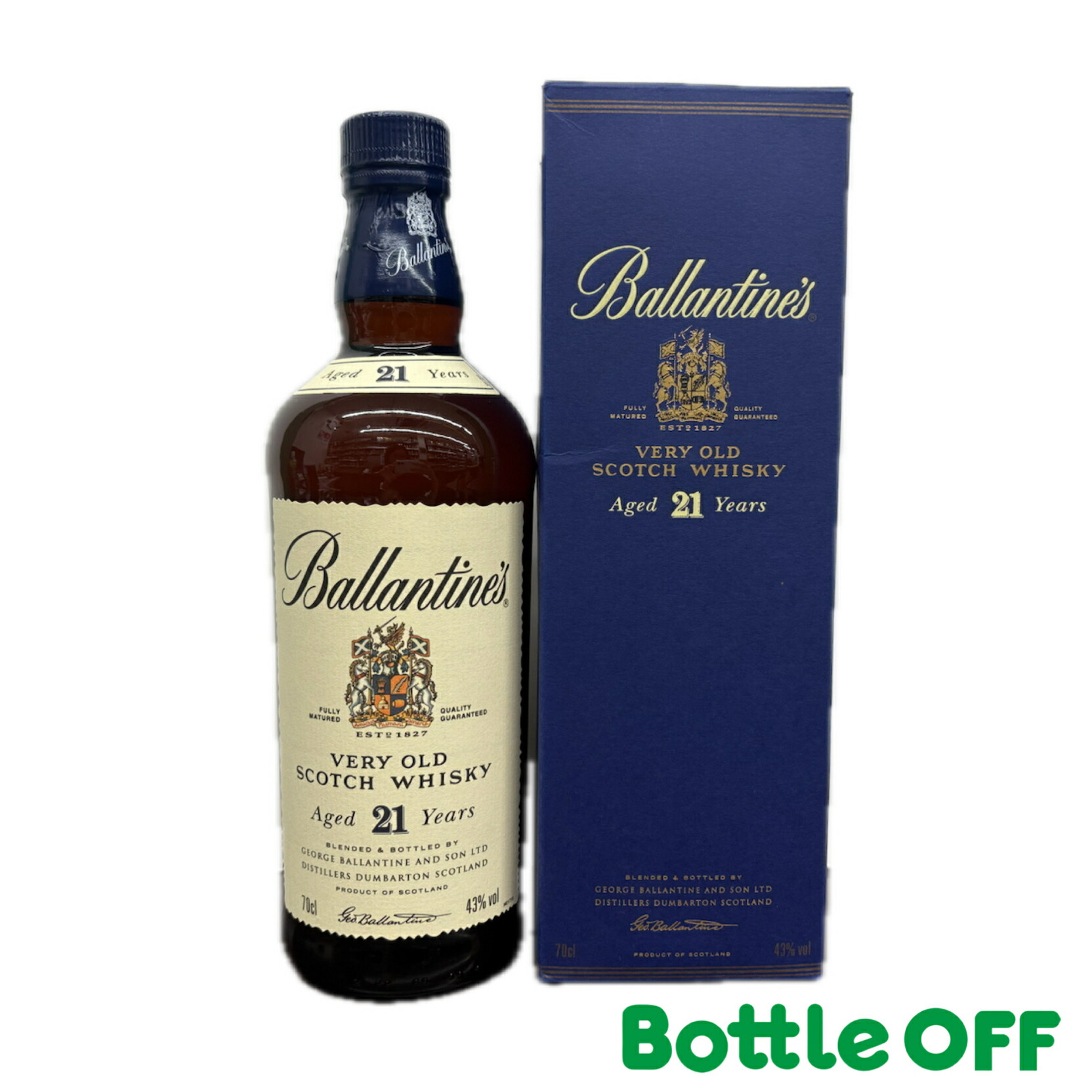 楽天市場】バランタイン 21年 700ml 43% ballantines 21years