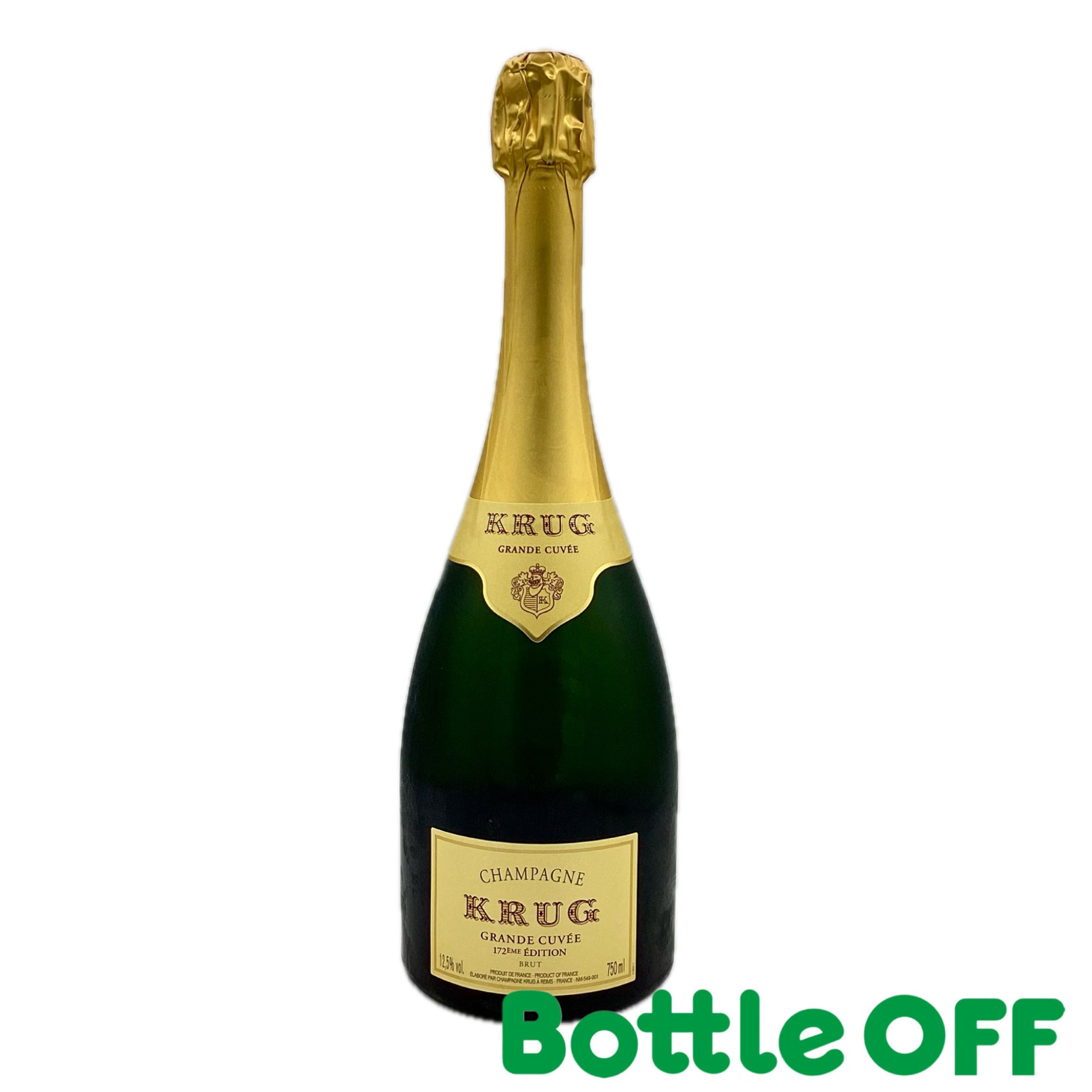 KRUG GRANDE CUVEE 172 シャンパン 750ml Krug Grande Cuvee 172nd Edition | 750 ml Bottle