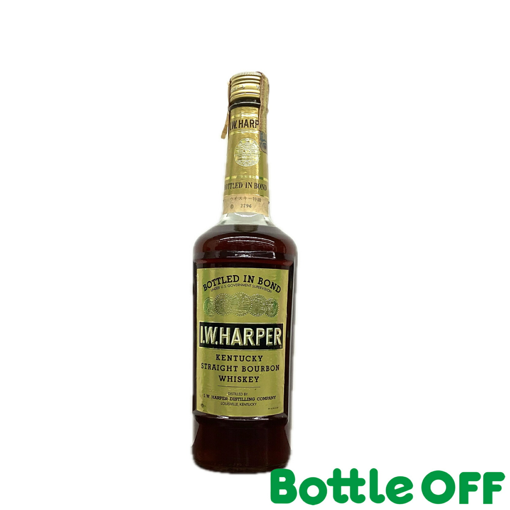 IWハーパー 60年代 43% 760ml I.W.HARPER 60s オールドボトル ヴィンテージウイスキー【二次流通品】