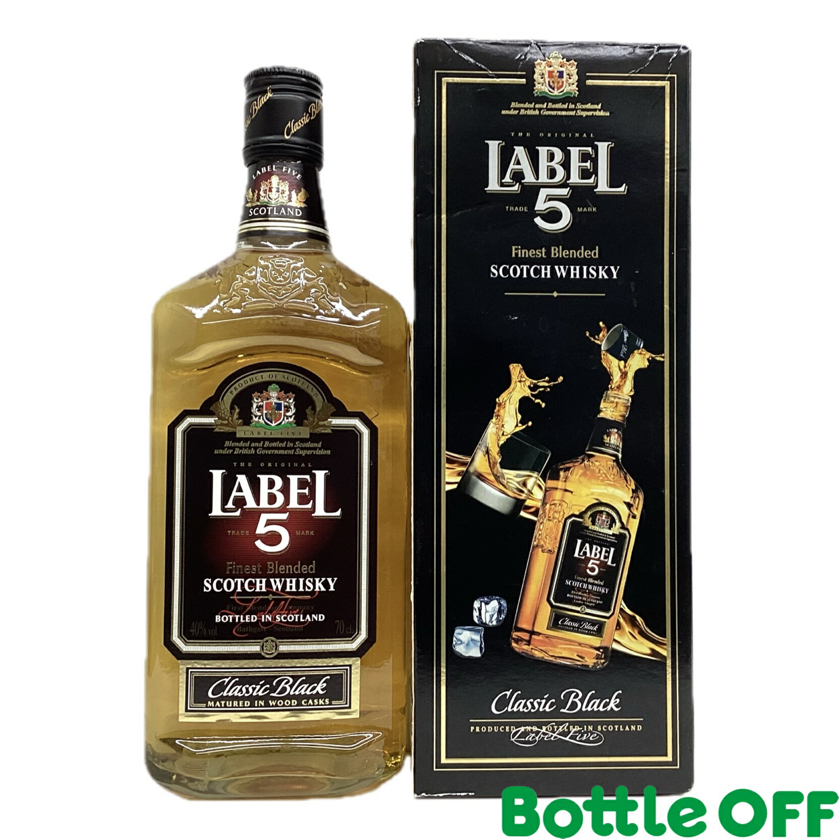 楽天市場】ラベル5 700ml 40度 正規輸入品 Label 5 Classic Black
