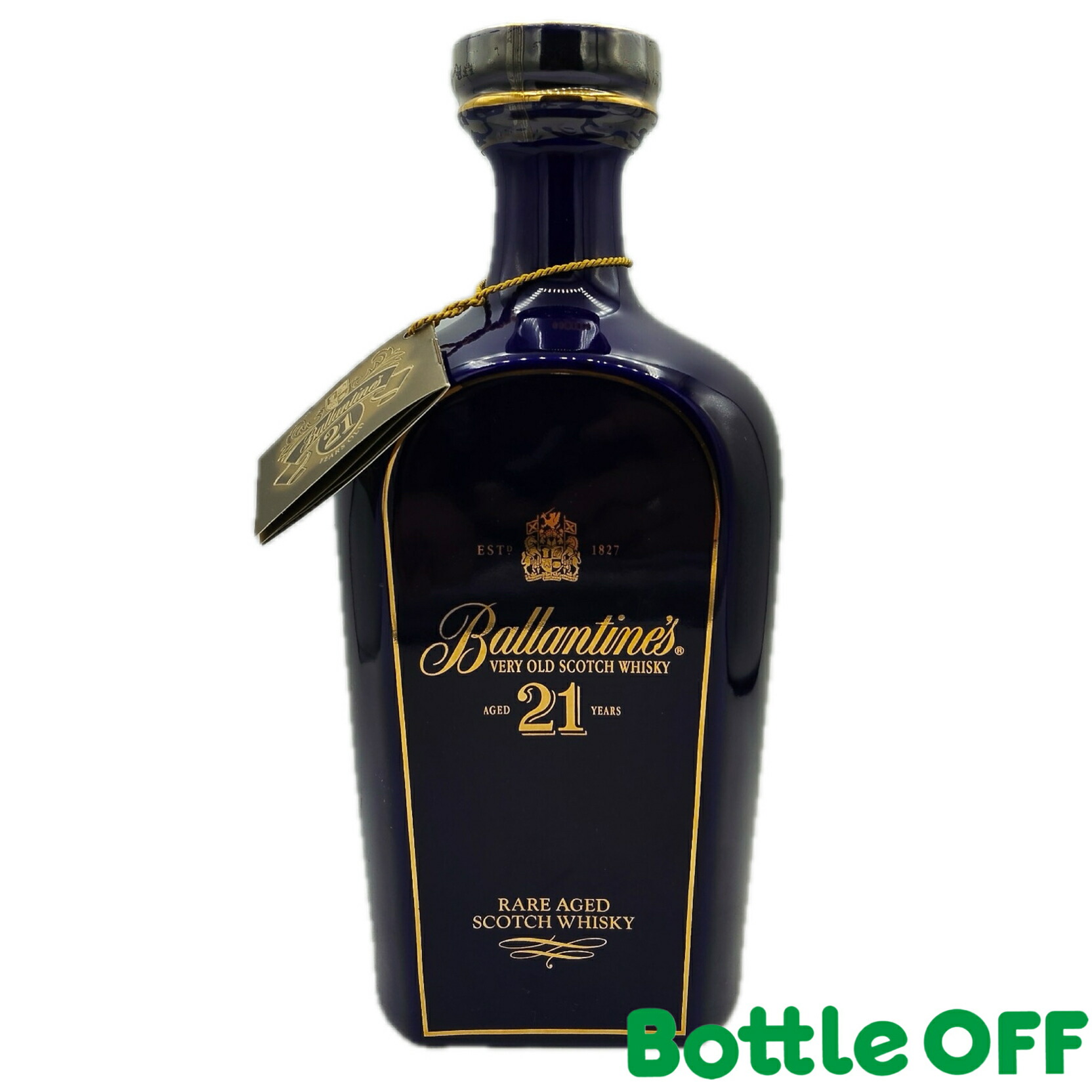 楽天市場】バランタイン 21年 旧ラベル 青箱付 ballantines 21years