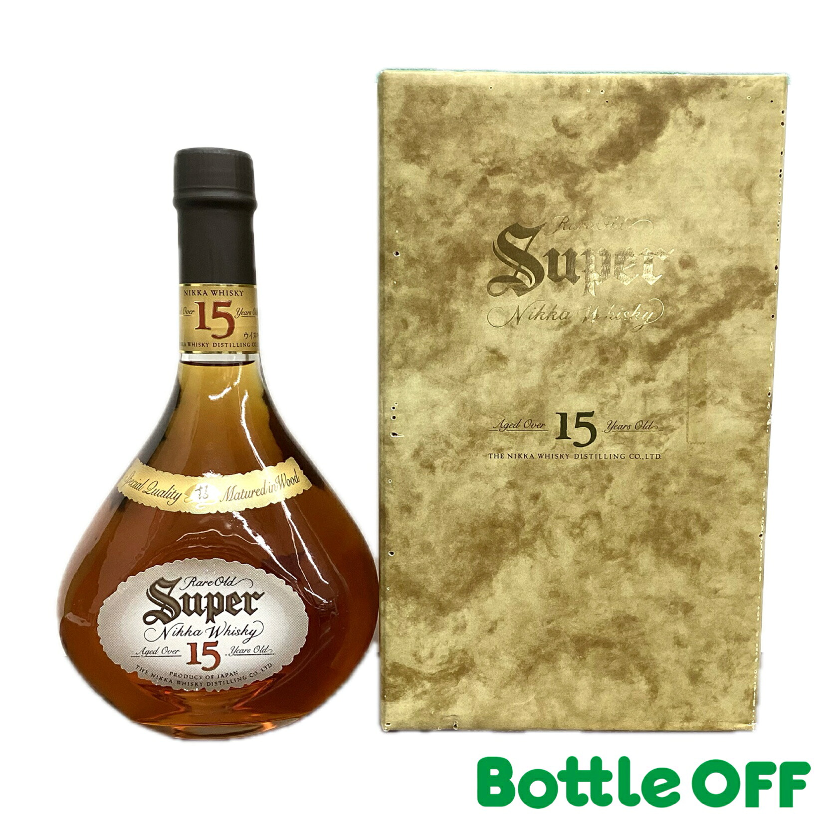 スーパーニッカ 15年 箱付 super nikka Aged Over 15 Years Old 700ml 43% オールドボトル ヴィンテージウイスキー【二次流通品】|BO店