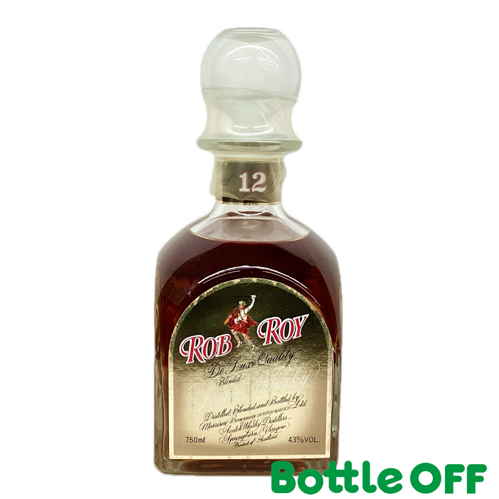 楽天市場】ロブ ロイ 30年 700ml 43度 (Rob Roy 30YO Finest Blended