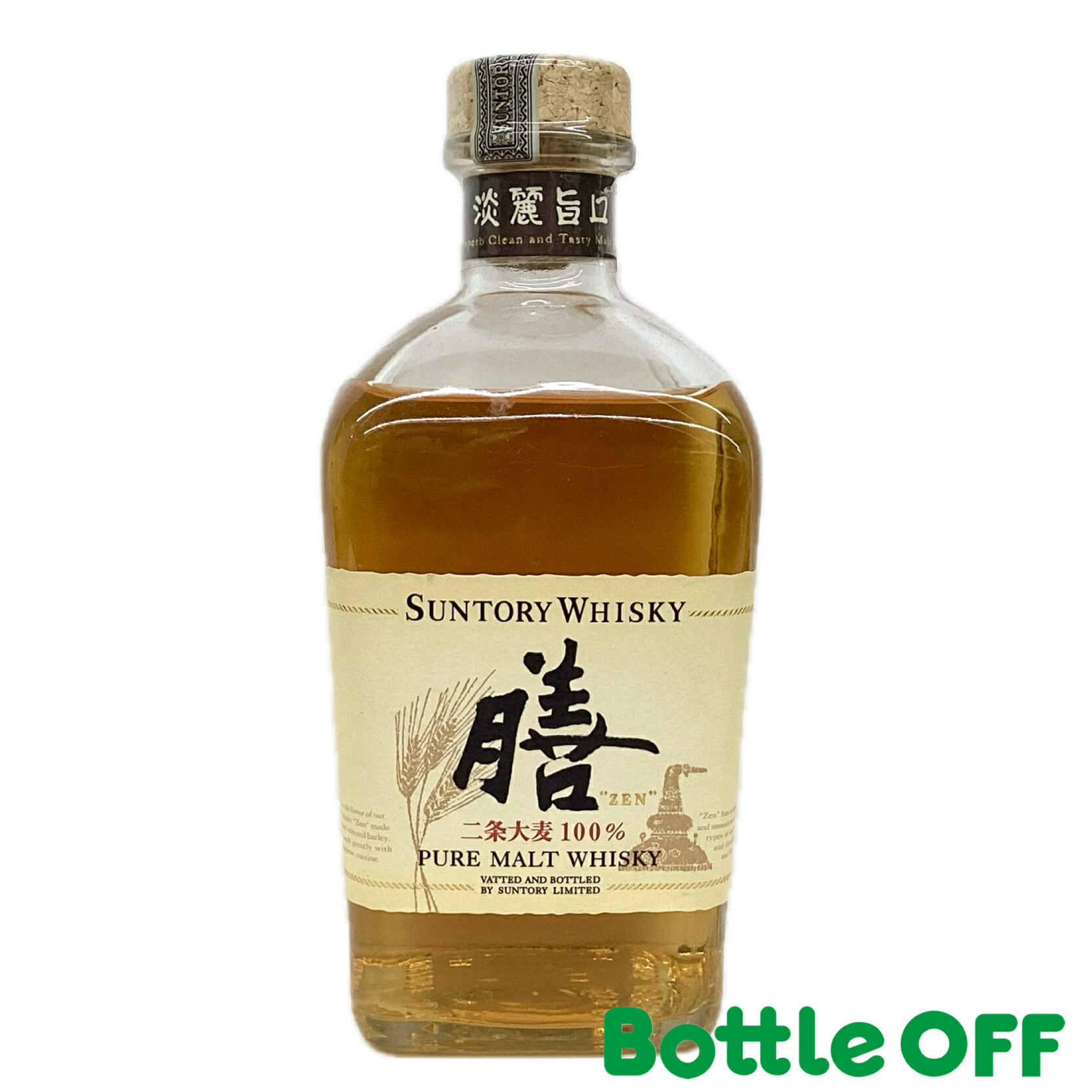 Suntory ウイスキー膳 ピュアモルトウイスキー640ml 終売品 楽天市場】【終売品】サントリーウイスキー 膳（ぜん） 40度