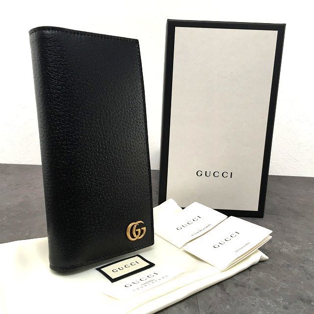 楽天市場】【中古】送料込み！ 未使用品 GUCCI 長財布 476084 シルヴィ  