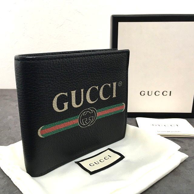 楽天市場】【美品】グッチ GUCCI 二つ折り財布 L'Aveugle Par Amour