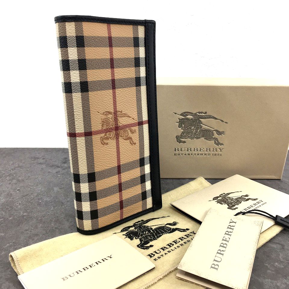 楽天市場】バーバリー BURBERRY 長財布 ラウンドファスナー