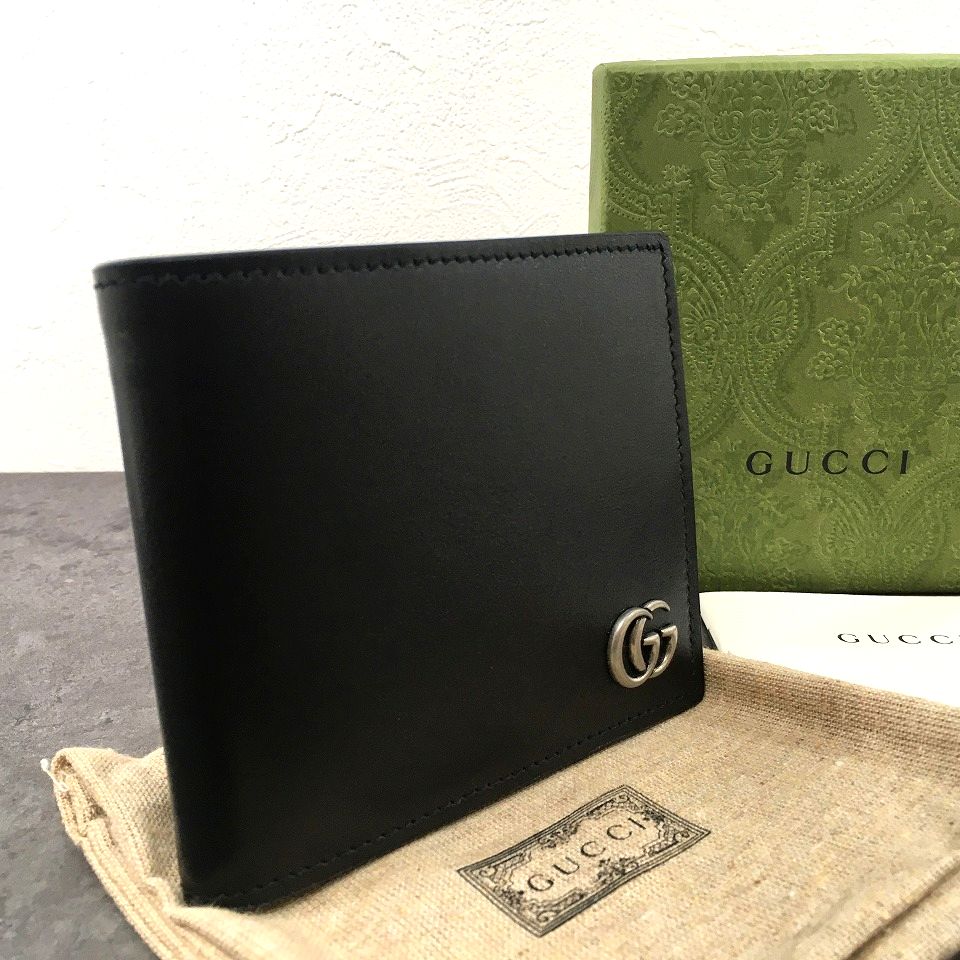 美品 GUCCI インターロッキングG ダラーカーフ 二つ折り財布 楽天市場】【財布】GUCCI グッチ 2つ折財布 レザー インターロッキング