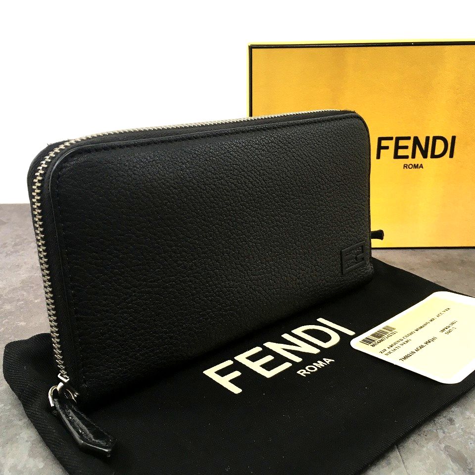 楽天市場】FENDI フェンディ ラウンドファスナー長財布 7M0210