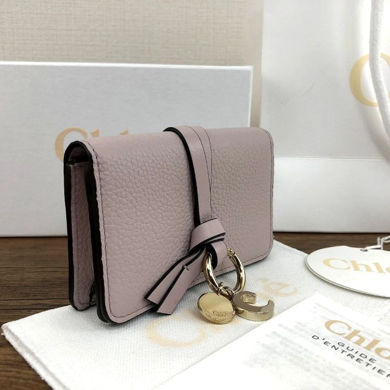 【中古】 貨物輸送込み！ 未当てはめる品 chloe 歌留多入れもの ミニウォレット 箱 ショッパー付き添い人 287