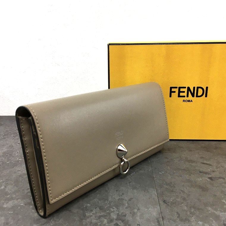 楽天市場】極美品 フェンディ FENDI モンスター ラウンドジップ