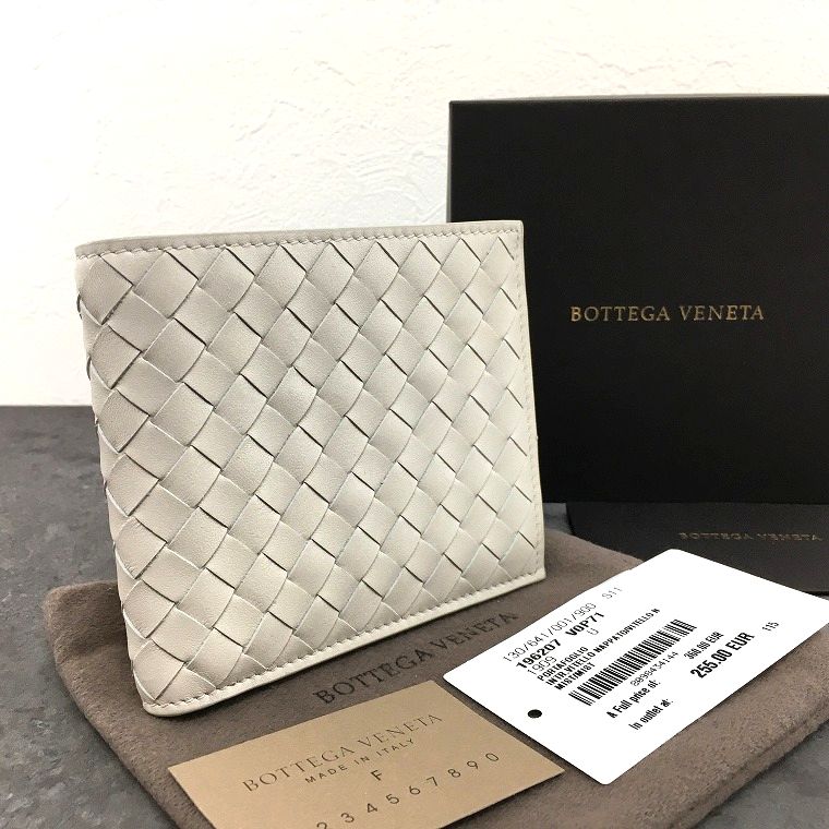 【中古】 貨物輸送込み！ 未当て嵌める品 BOTTEGAVENETA 金入れ 子ヒツジひと肌 札入れ 60 メンズ財布-財布・ケース-バッグ・小物・ブランド雑貨