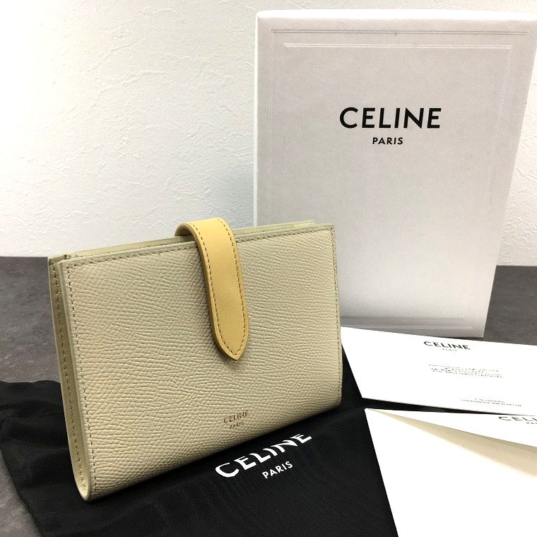 楽天市場】CELINE セリーヌ ミディアム ストラップウォレット ニノ