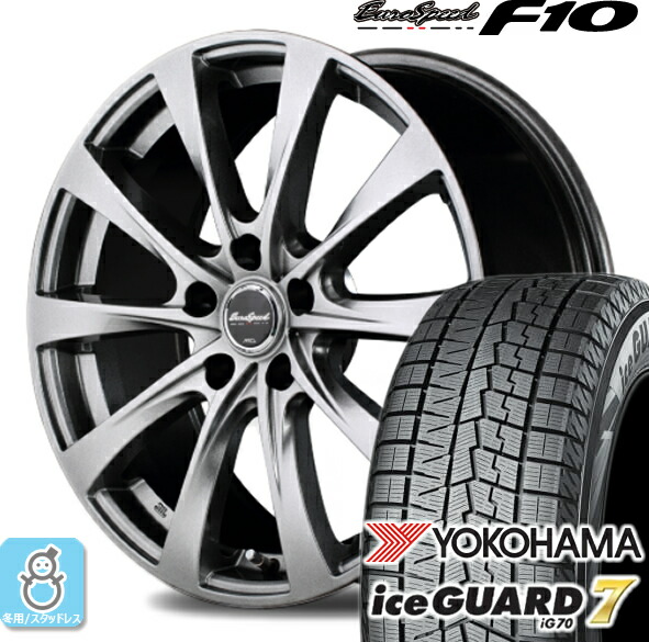 215 65r15 ヨコハマ アイスガード7 Ig70 ユーロスピード F10 スタッドレスタイヤホイール 新品 4本セット バランス調整済み Oswegocountybusiness Com