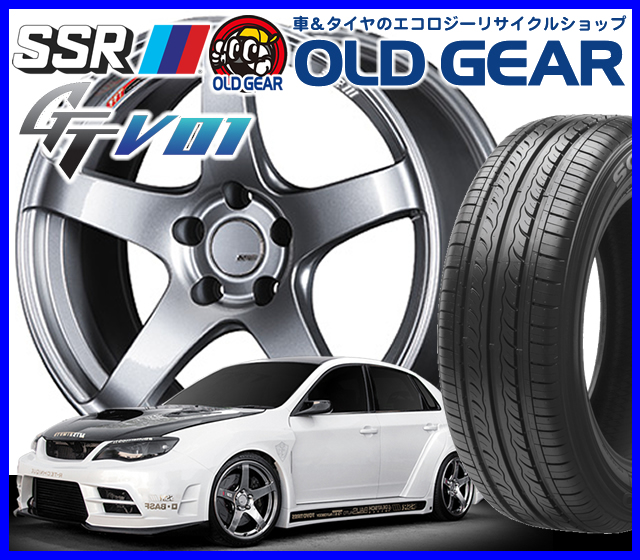 送料無料 SSR GTV 01 7J-17 +50 5H-100 (17イン...+lver.hippy.jp