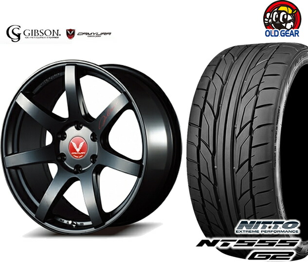 ハイエース0系 サマータイヤ ホイールセット インチ新品nitto 新品 4本セット サマータイヤ ホイールセット Gibson Camyura タイヤ ホイール ギブソン カミュラ 225 35r 今年の新作から定番まで の インチ新品nitto ニットー カミュラ 225 35r Nt555