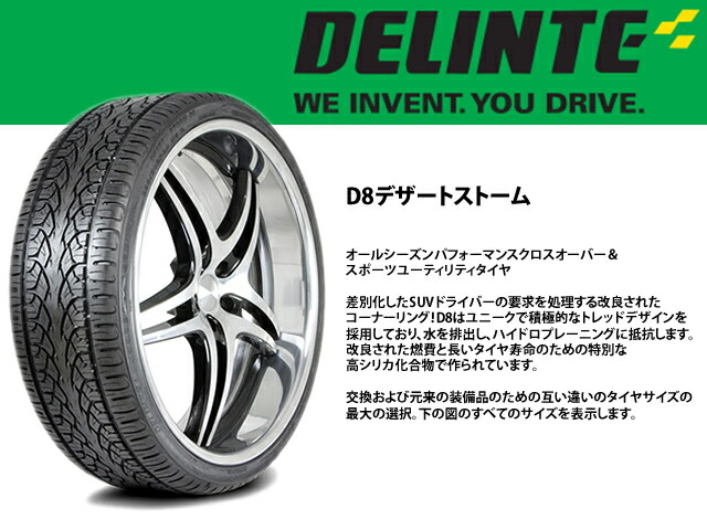 高質で安価 2本セット Delinte デリンテ D8 デザートストームプラス 在庫限り 305 45r22 118v Xl 送料無料 タイヤ単品2本価格 21新作 Titanicgroup Com