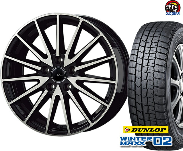 楽天市場】ダンロップ ウィンターマックス WM02 185/60R16 スタッドレス タイヤ・ホイール 新品 4本セット コーセー プラウザー  アシュラ パーツ バランス調整済み！：オールドギア楽天市場店