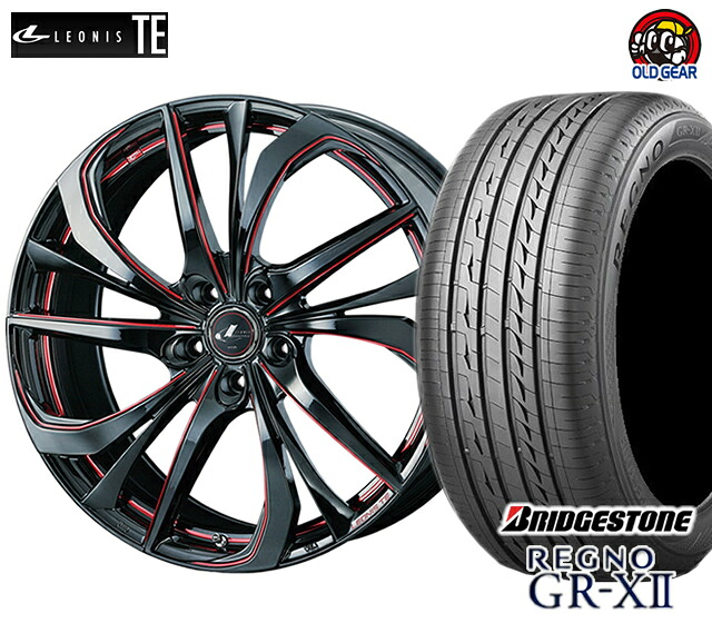 ウエッズ レオニスTE タイヤ・ホイール 新品 4本セット ブリヂストン レグノ GR-X2 225/45R19 パーツ バランス調整済み！ taiya｜オールドギア店