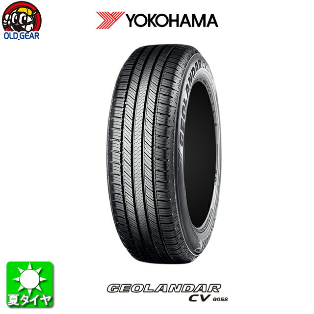 国産タイヤ単品 215/70R16 YOKOHAMA ヨコハマ GEOLANDAR CV G058 ジオランダー CV G058 新品 4本セット taiya|オールドギア店