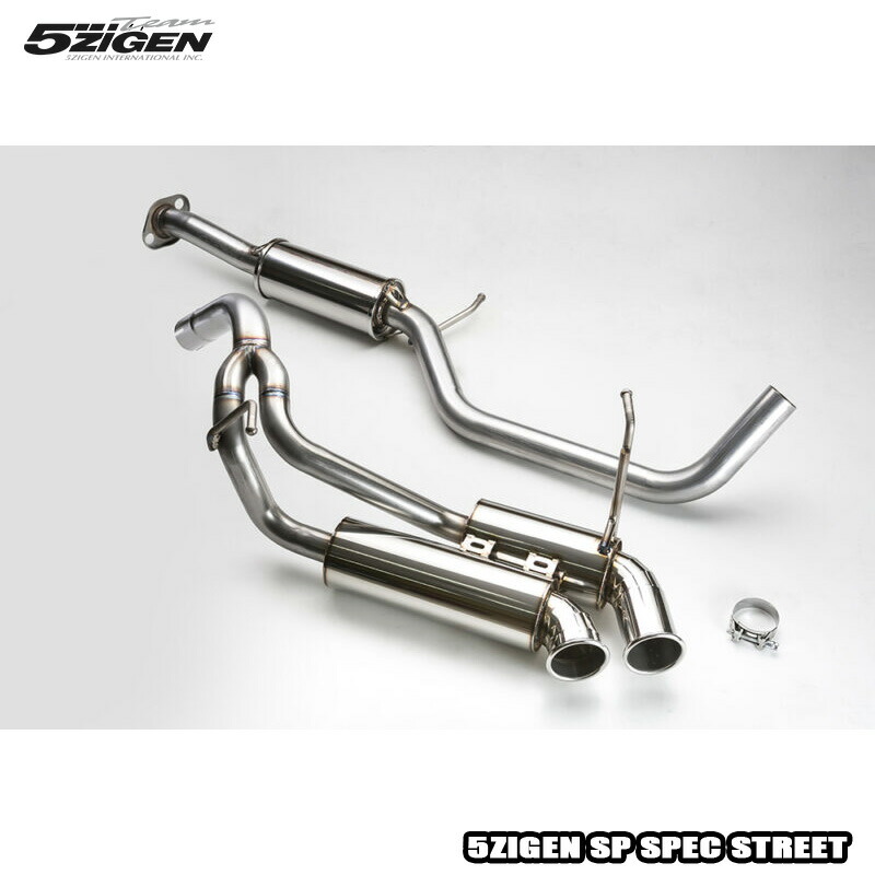 本州送料無料 5ZIGEN マフラー SP SPEC STREET H30/7~ SUZUKI ジムニー(3BA-JB64W)SP7004-N|オールドギア店
