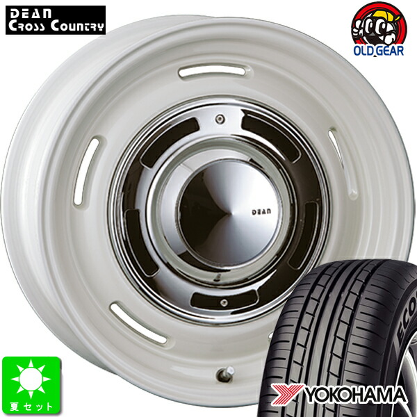 165/55R14 ヨコハマ エコス ES31 新品 サマータイヤ ホイール4本セット クリムソン クロスカントリー ディーン DEAN 14インチ 4.5J 4H100 マーガレットホワイト taiya 73,315円
