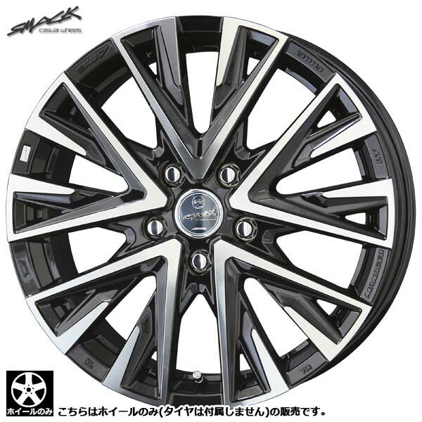 楽天市場】共豊コーポレーション スマック クレスト 18x8J+45 5-114.3