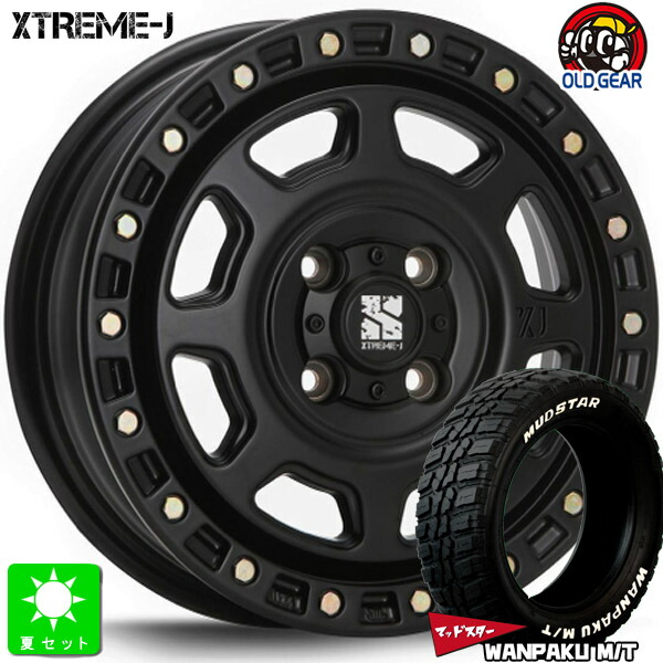 楽天市場】取付対象 XTREME-J XJ07 13X4.00B 4/100 +43 サテンブラック
