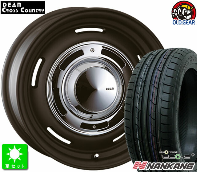 195/65R16 ナンカン NANKANG Eco-2+ 新品 サマータイヤホイール 4本セット クリムソン DEAN クロスカントリー 16インチ 6.0J 4H100 マットブラック ライズ ロッキー taiya