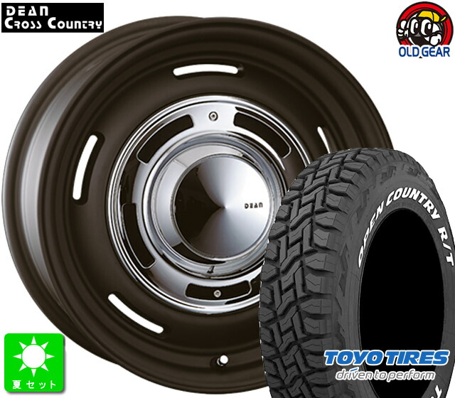 楽天市場】DEAN CROSS COUNTRY 14×5.0J 5/114.3 +47 ブラック 5J