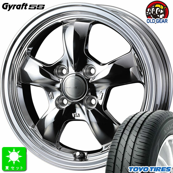 楽天市場】14×4.5J インセット +45 4H-100 新品 4本 155/65R14 75S