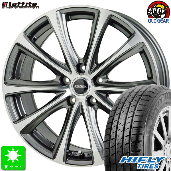 245/65R17 ハイフライ HIFLY HT601 新品 サマータイヤ ホイール4本セット ラフィットLE-04 17インチ 7.0J 5H114.3 GM/P taiya 55,220円